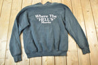 Vintage 1990s The Buff Buffalo Head Crewneck Sweatshirt Mens XXL