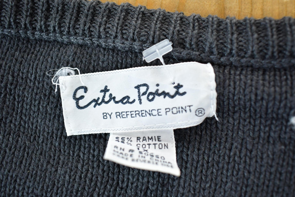 Vintage 1990s Extra Point Loose Knit Crewneck Sweater