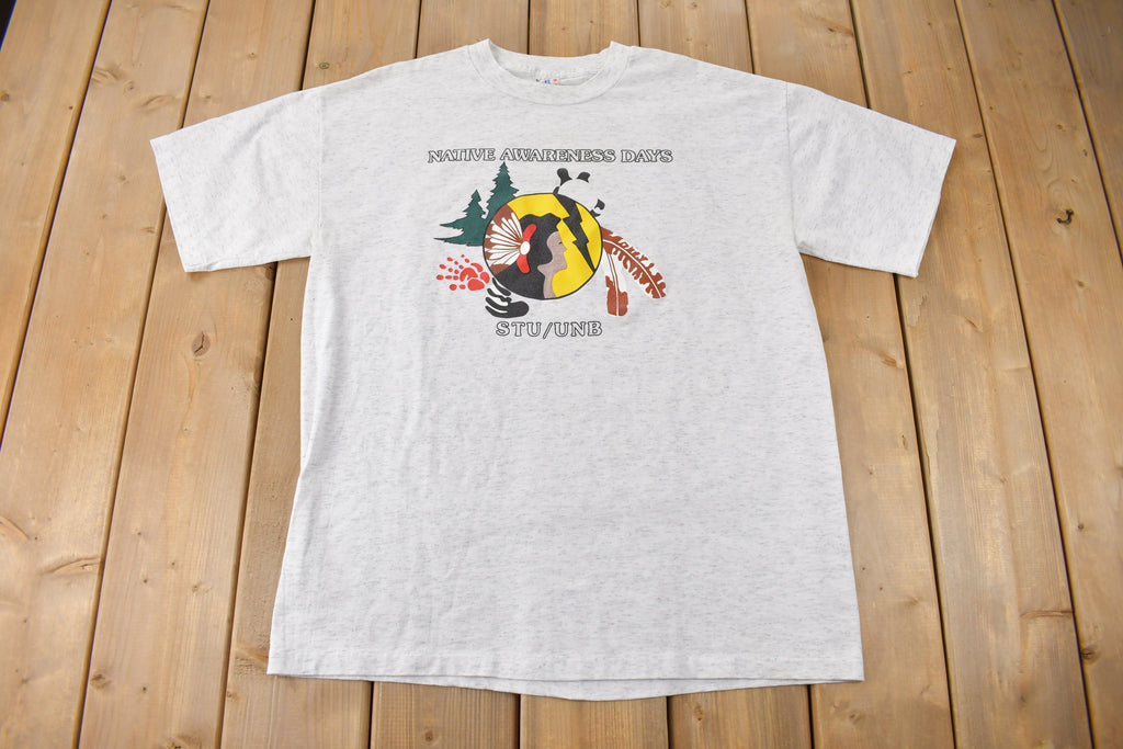 Vintage 1990s Native Awareness Days STU