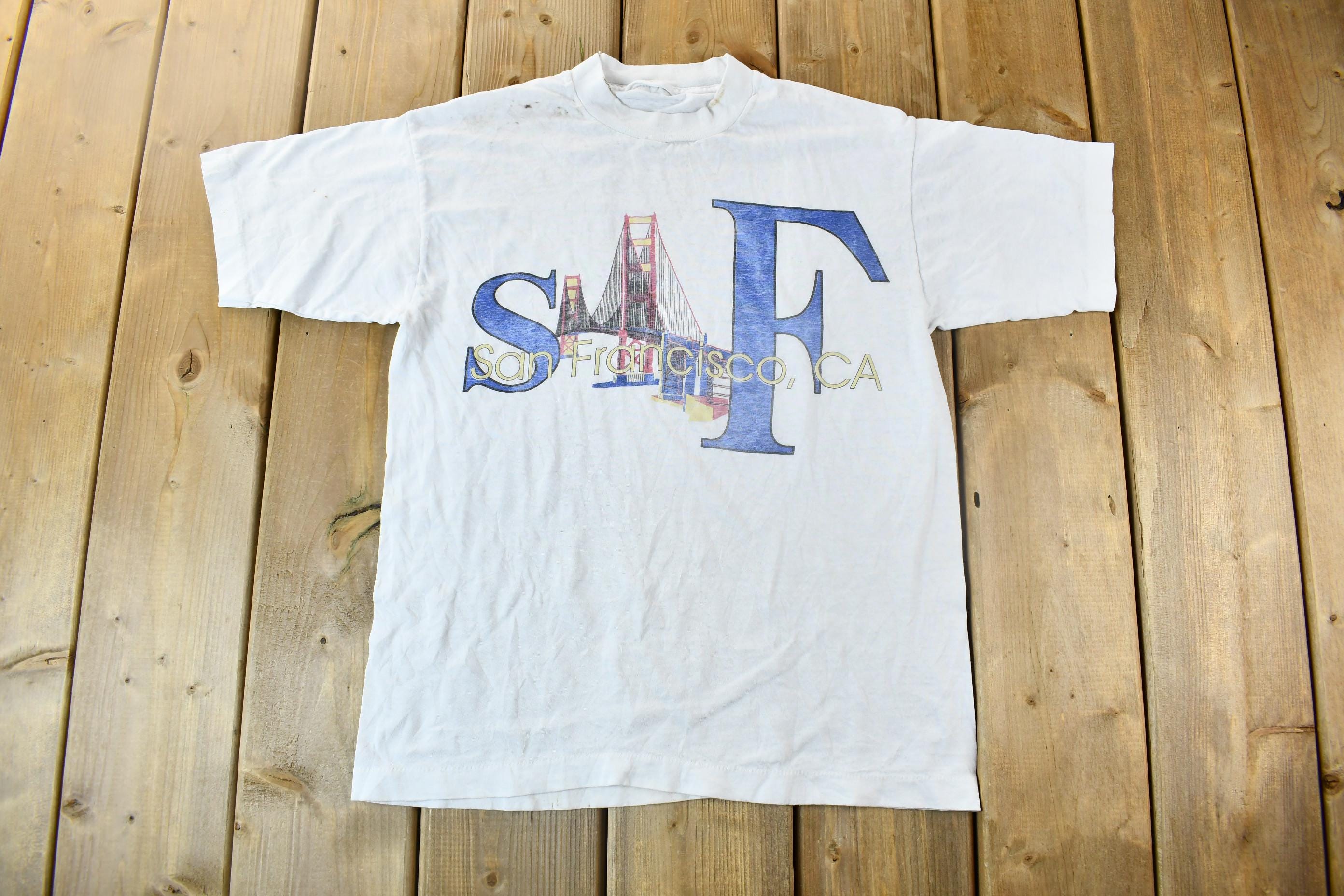 Vintage 1980s San Francisco Souvenir Travel T-Shirt
