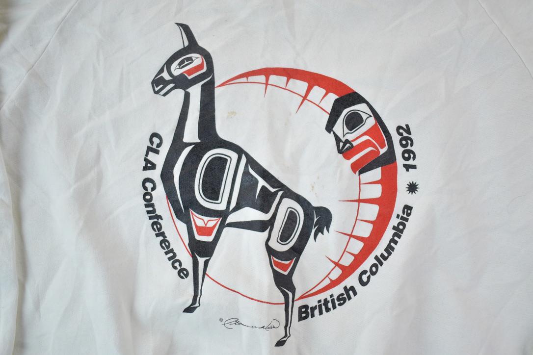 Vintage 1992 British Columbia CLA Conference Crewneck Sweatshirt