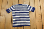Vintage 1960s Roylon Lady Anne Knit Women's Button Up Shirt