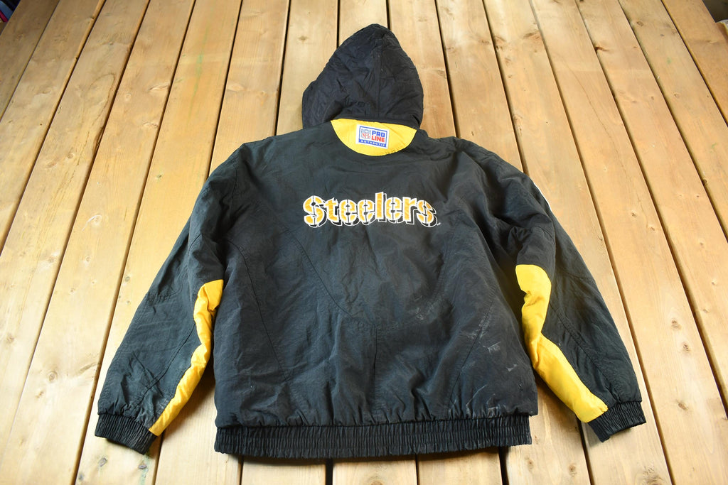 Vintage 1990s Pittsburgh Steelers NFL Reebok Jacket