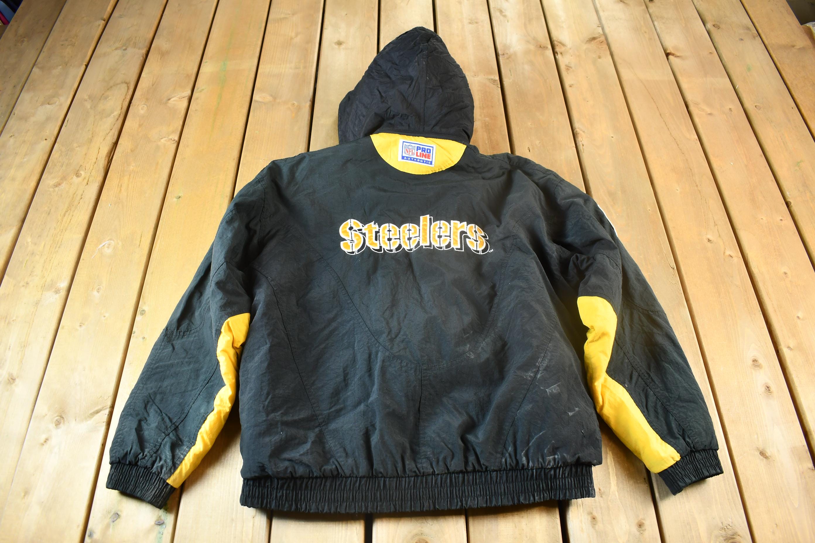 Vintage 1990s Pittsburgh Steelers NFL Reebok Jacket