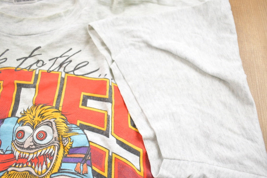 Vintage 1994 Back To The Fifties Crazy Hot Rod Driver Graphic T-Shirt