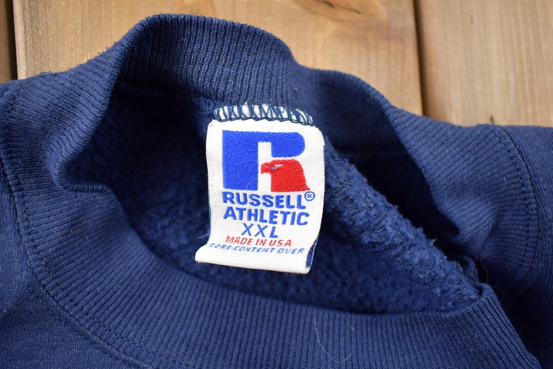 Vintage 1990s Russell Athletics Blank Crewneck Sweatshirt