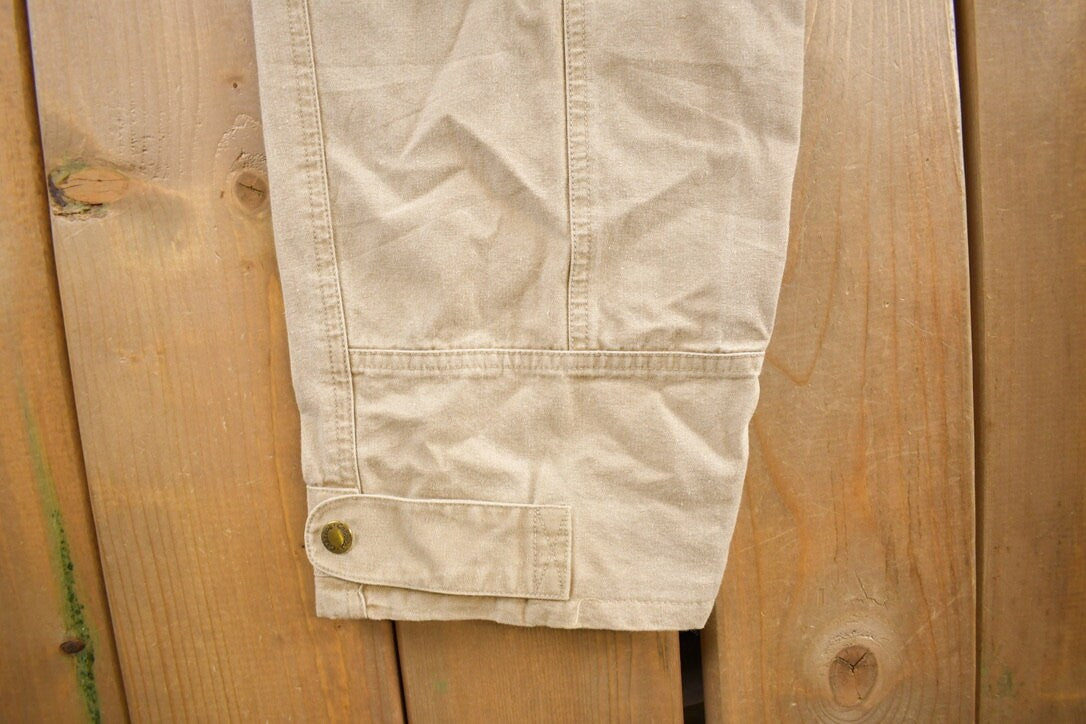 Vintage 1990s Cabelas Zip Off Womens Cargo Pants Size 14