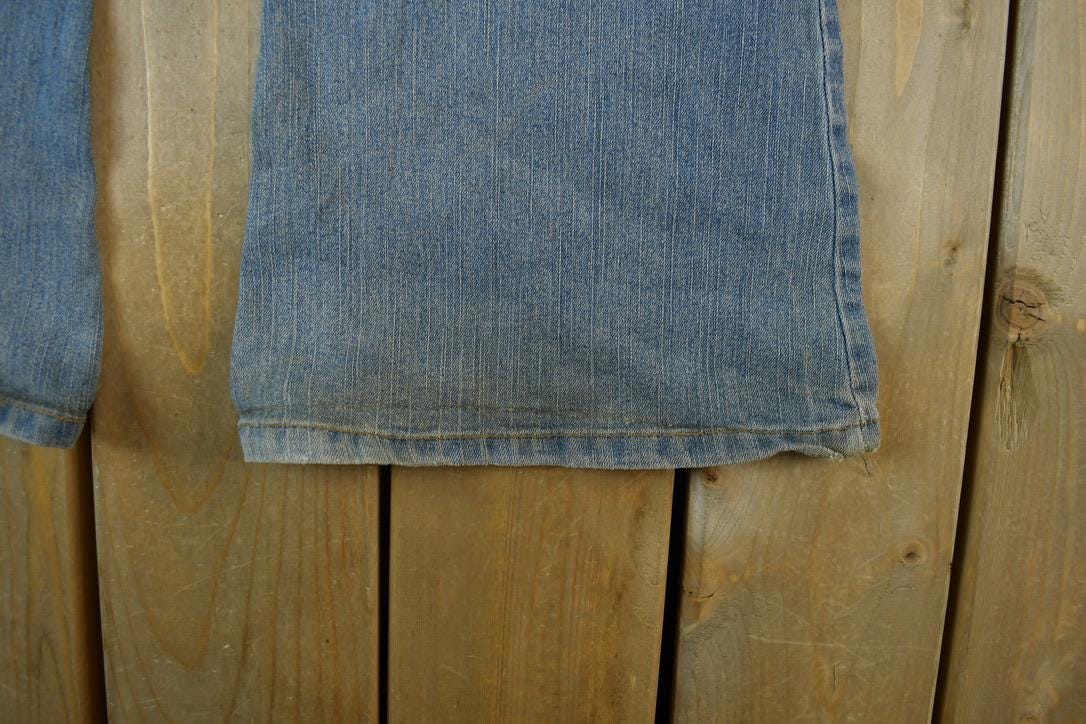 Vintage 1990s Deb Jeans Women's Flared Denim Jeans Size 26 x 30