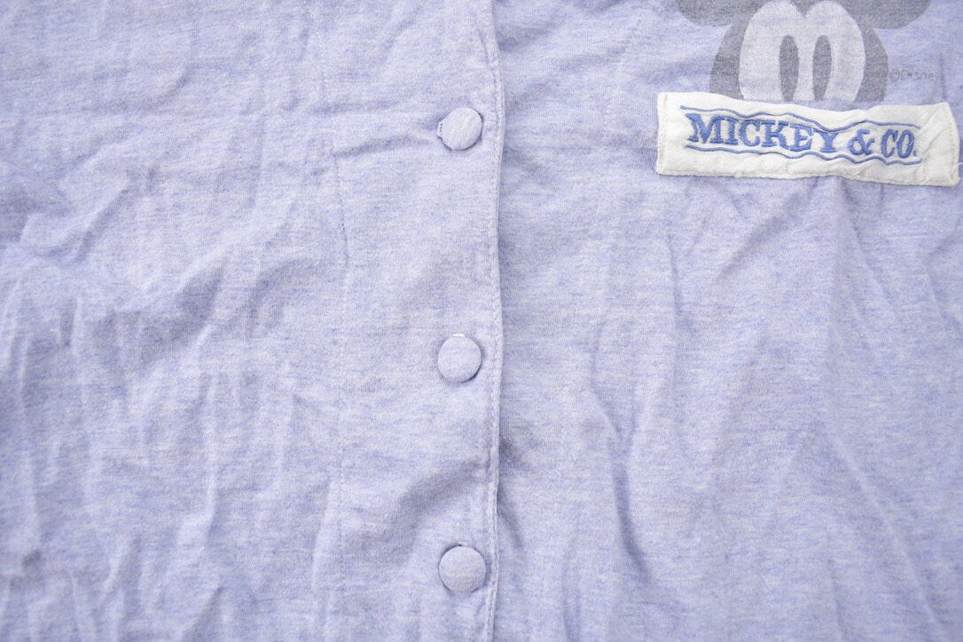 Vintage 1990s Mickey & Co Mickey Mouse Graphic Cartoon T-Shirt Pyjama Onesie
