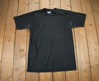 Vintage 1990s Umbro Black T-Shirt  90s  Vintage Streetwear  Graphic T Shirt  All Black  Umbro
