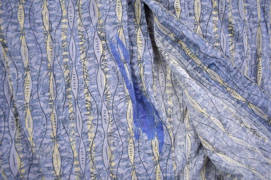 Vintage 1990s Enro Traditions Patterned Short Sleeve Button Up Shirt