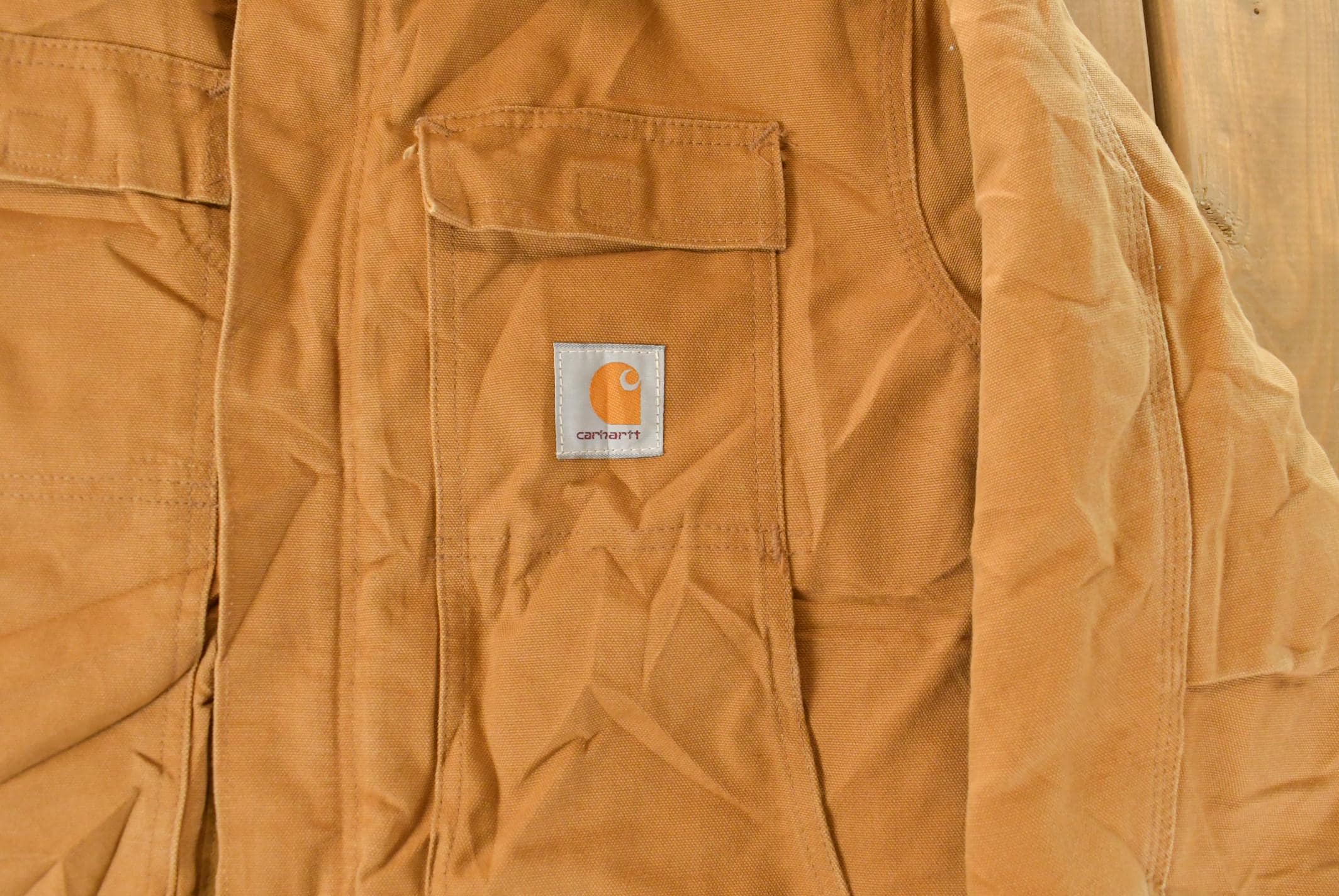 Vintage 1990s Carhartt Traditional Arctic Quilt Lined Jacket Men's 2XL