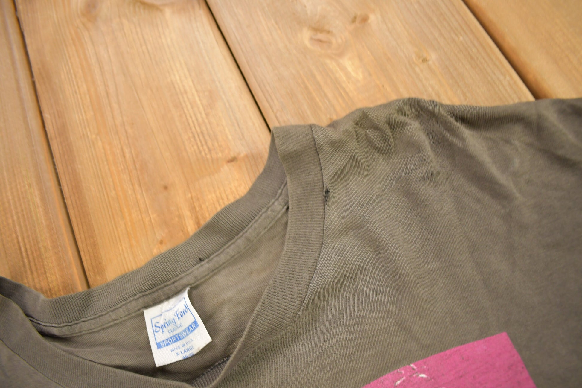 Vintage 1988 Bob Dylan Tour Graphic T-Shirt Band Tee / Single Stitch / Made in USA / 90s T-shirt / Premium Vintage