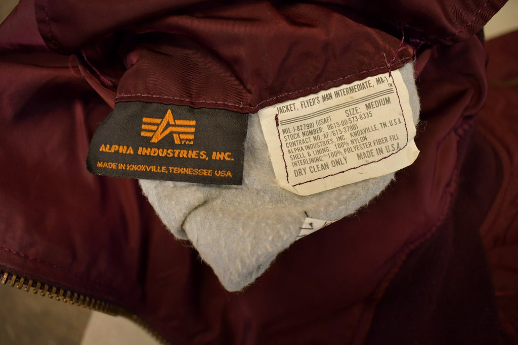 Vintage 2000's Alpha Industries Reversible Bomber Jacket