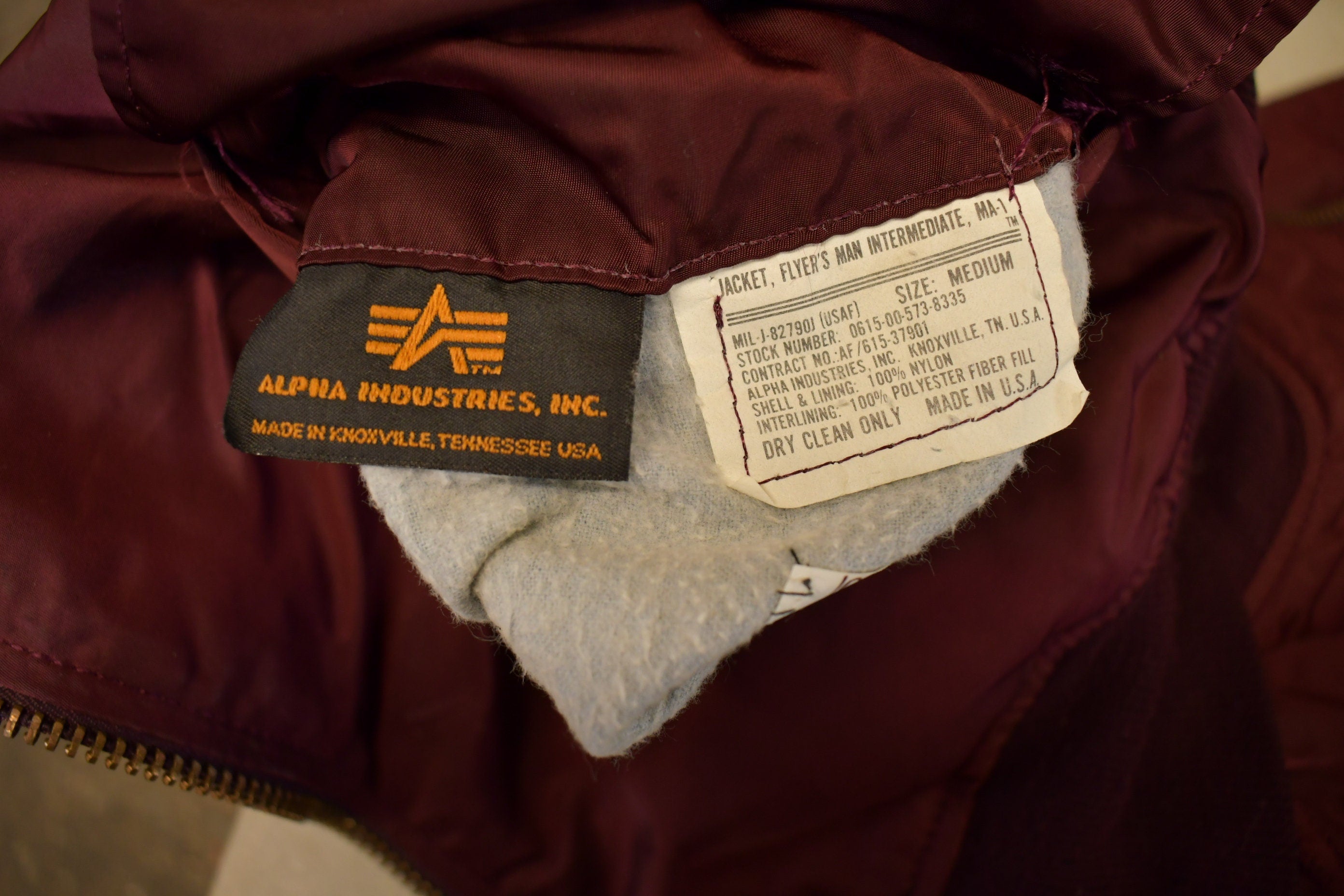 Vintage 2000's Alpha Industries Reversible Bomber Jacket