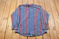 Vintage 1990s Review By Baxter Striped Button Up Shirt