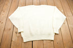 Vintage 1990s Sport Courage Knit Acrylic Crewneck Sweatshirt