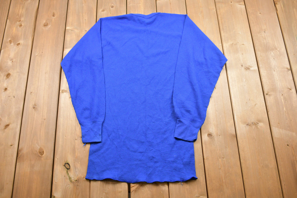 Vintage 1990s Northwest Territory Thermal Long Sleeve Shirt