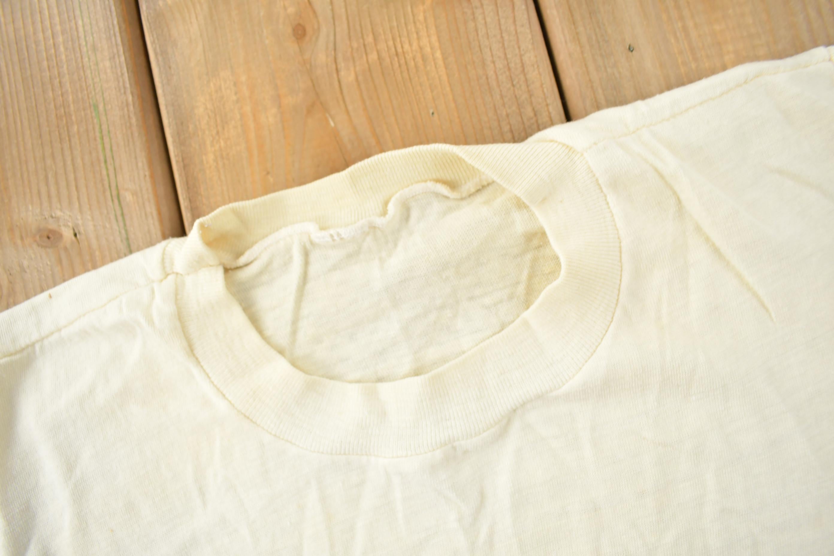 Vintage 1980s I Love Jamaica Single Stitch Souvenir Travel T-Shirt