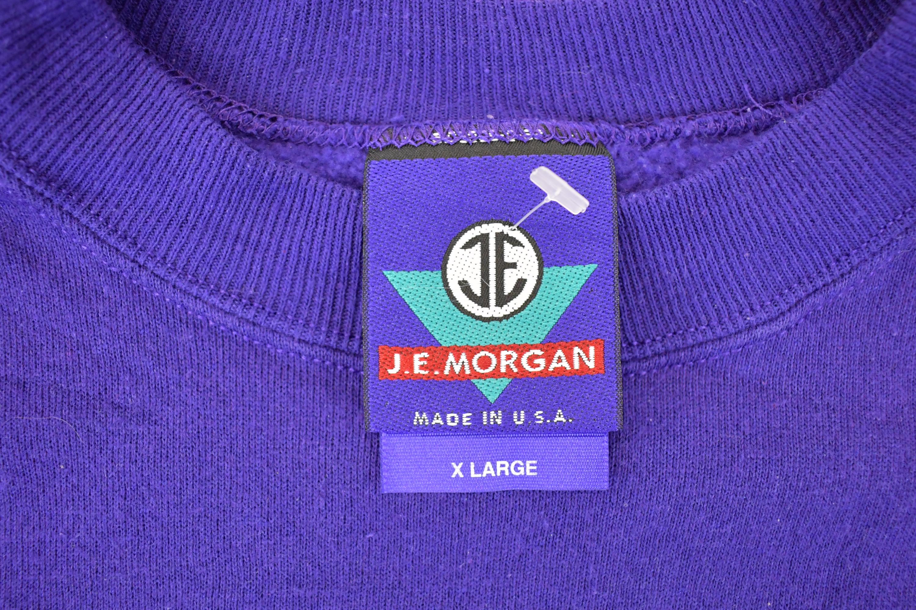 Vintage 1990s JE Morgan Blank Crewneck Sweatshirt Women's XL