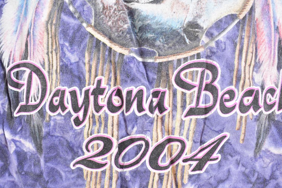 Vintage 2004 Daytona Beach Bike Week Souvenir T-Shirt /