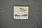 Vintage 1990s Nautica Plane Graphic T Shirt