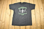 Vintage 1990 Headwaters Area Council Webelos Adventure Camp T-Shirt