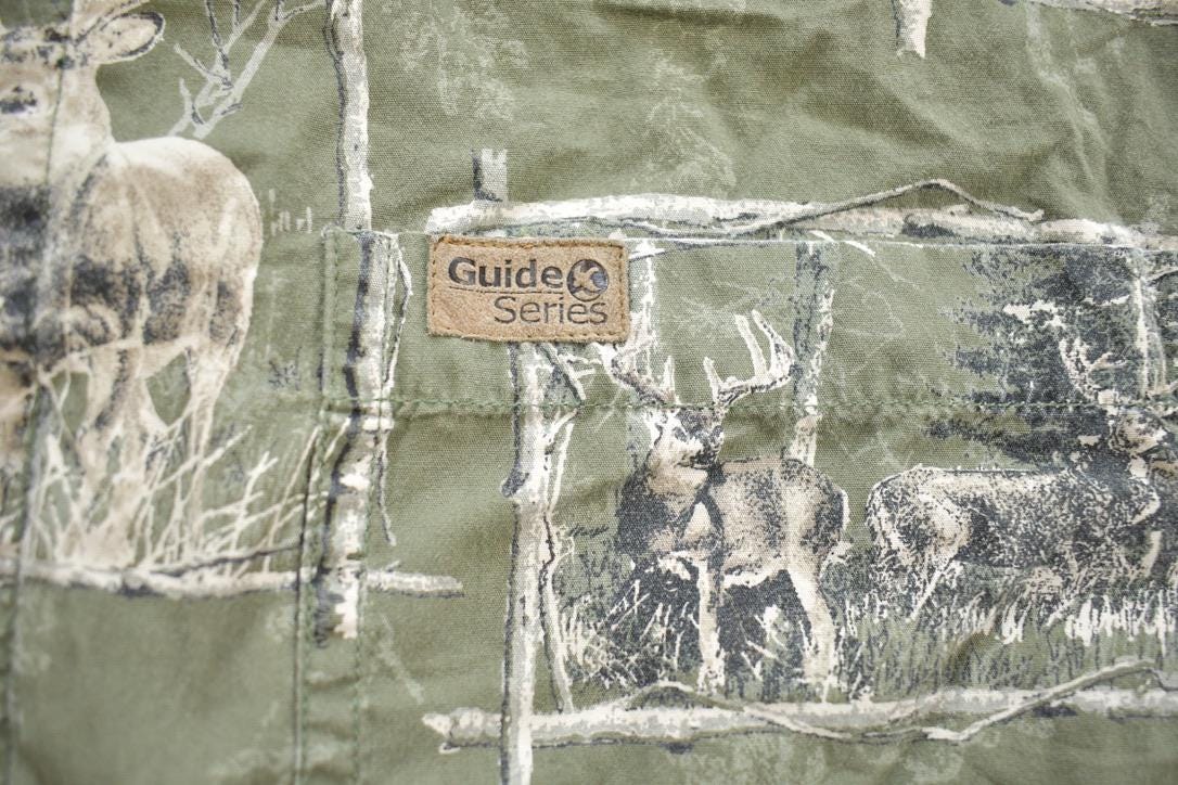 Vintage Y2K Guide Series Deer Outdoors Short Sleeve Button Up Shirt