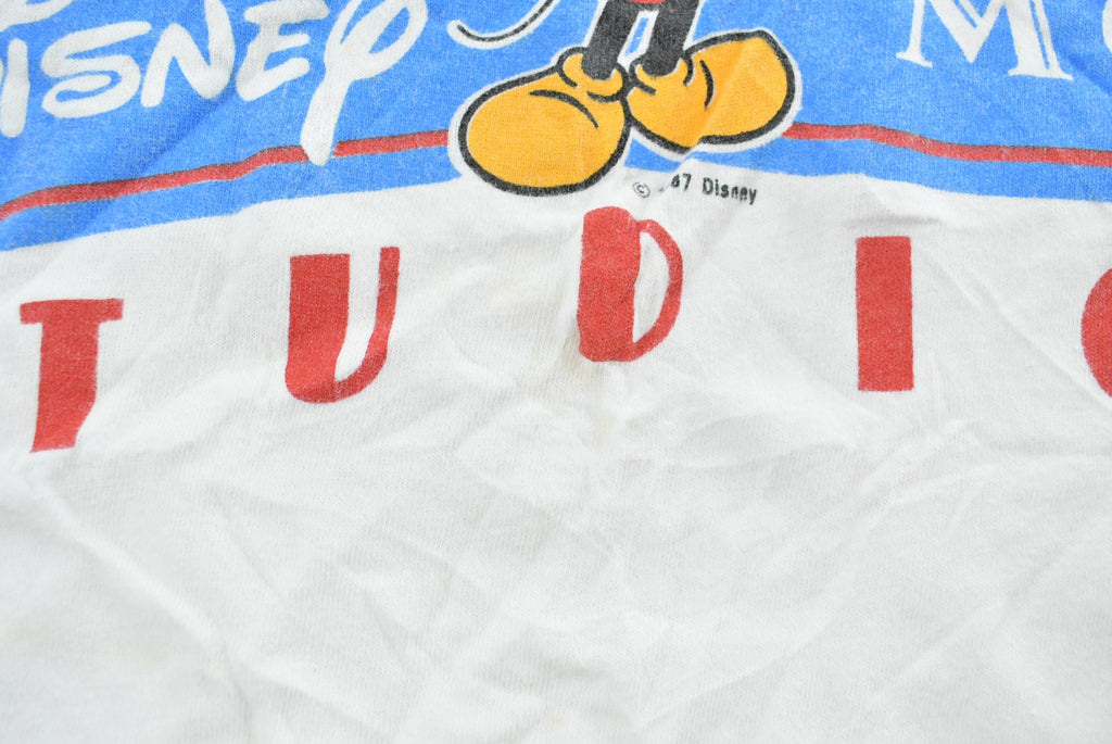 Vintage 1980s Disney MGM Studios Mickey Mouse Graphic T-Shirt Men's Medium