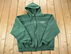 Vintage 1990s Bala Muskoka Zip Up Hoodie Sweatshirt