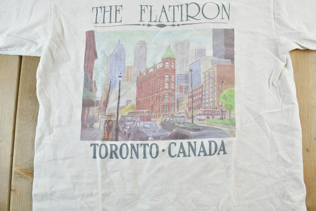 Vintage 1990s The Flat Iron Toronto Single Stitch T-Shirt