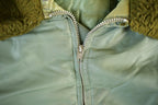 Vintage 1950s 1960s Timber King Flight Military Army Jacket Men's XL