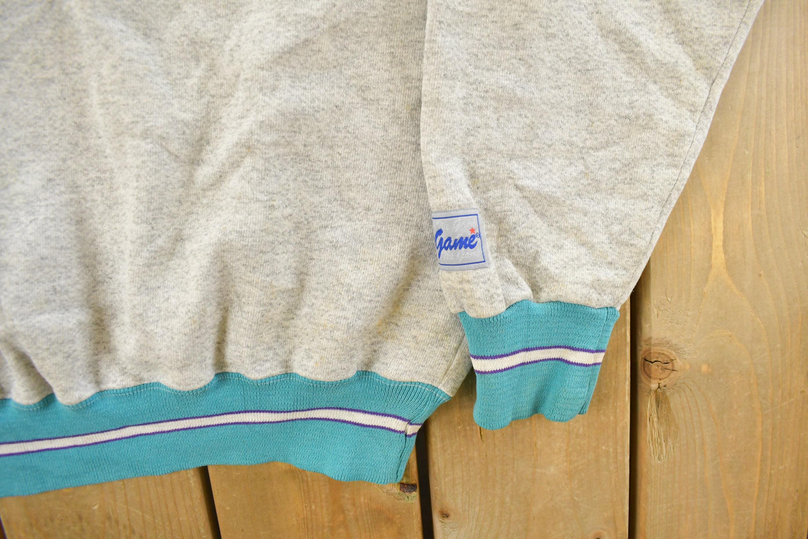 Vintage 1990s Charlotte Hornets NBA Crewneck Sweatshirt Men's XL