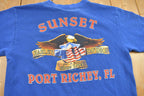Vintage 1999 Sunset Harley Davidson Port Richey Florida T-Shirt