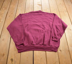 Vintage 1990s Mackinac Island Embroidered Souvenir Travel Crewneck Sweatshirt