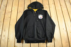 Vintage 2000s Pittsburgh Steelers NFL Full Zip Hoodie Men's Small