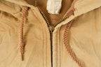 Vintage 1980s Carhartt Sun Faded Canvas Hooded Jacket Men's Large