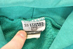 Vintage 1990s Sturdy Sweats Zip Up Blank Hoodie Sweatshirt Men's L