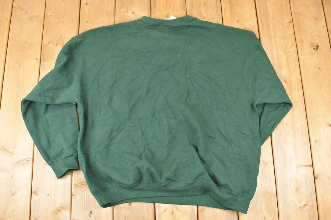 Vintage 1990s Lee Heavyweight Blank Crewneck Sweatshirt Men's XL