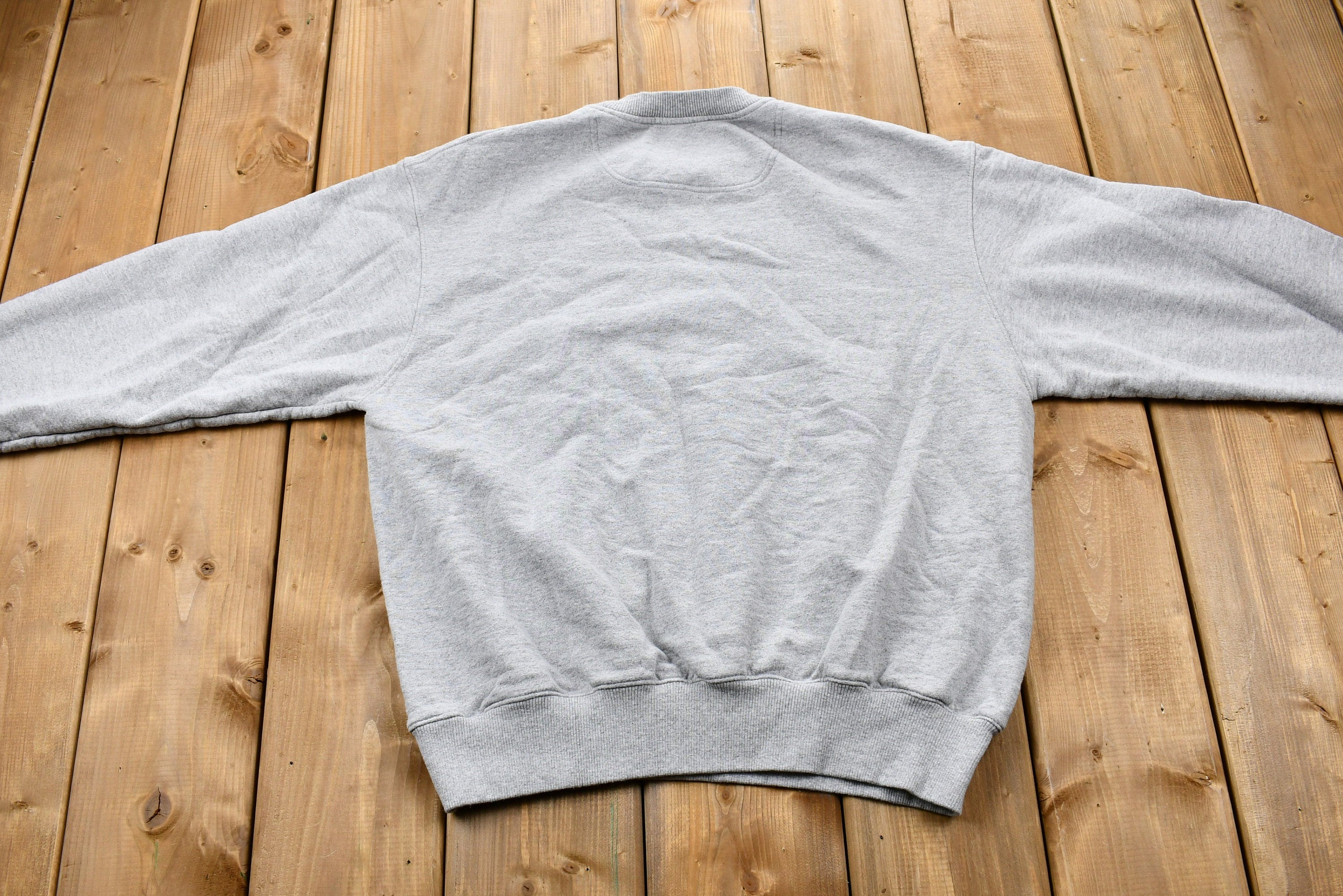 Vintage Blank Grey Champion Crewneck Sweatshirt
