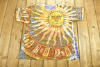Vintage 1992 Liquid Blue Sun & Moon T Shirt