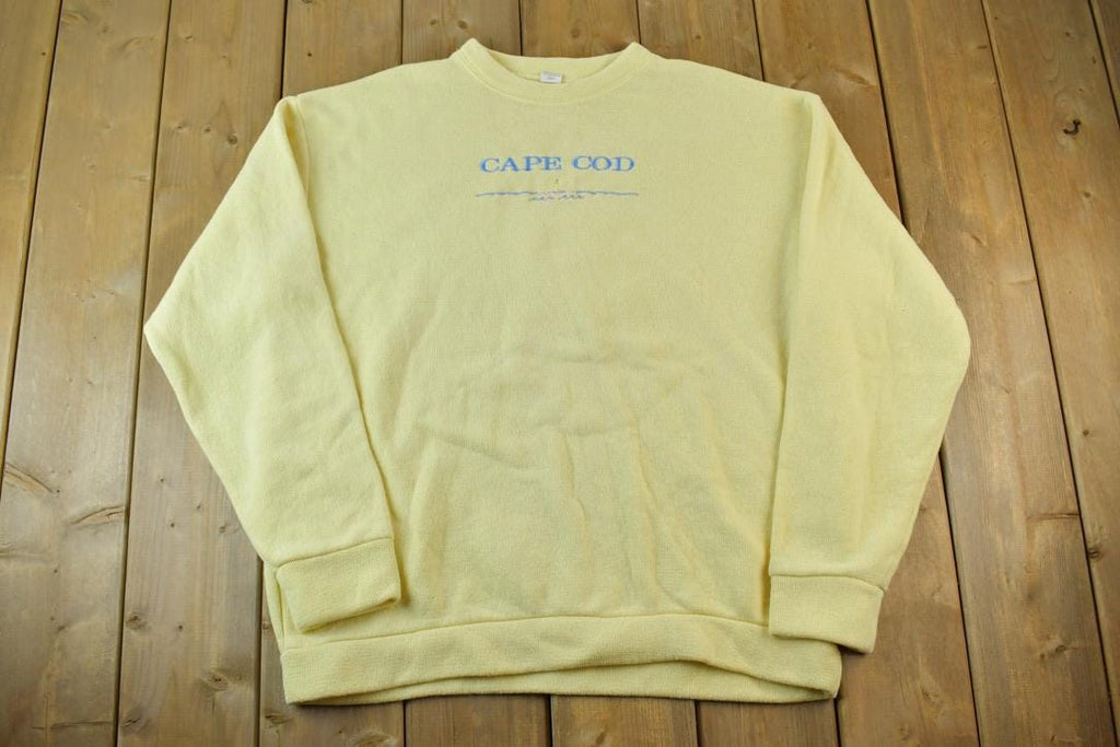 Vintage 1990s Cape Cod Crewneck Sweatshirt Made In USA