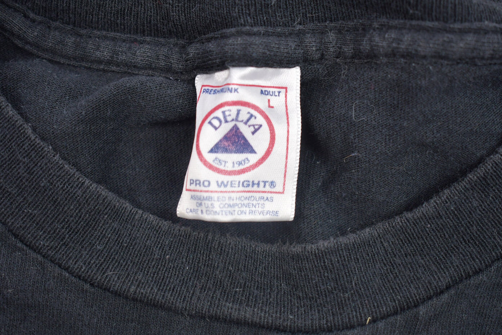 Vintage 1990s Delta "Bad Things Good People" Graphic T Shirt
