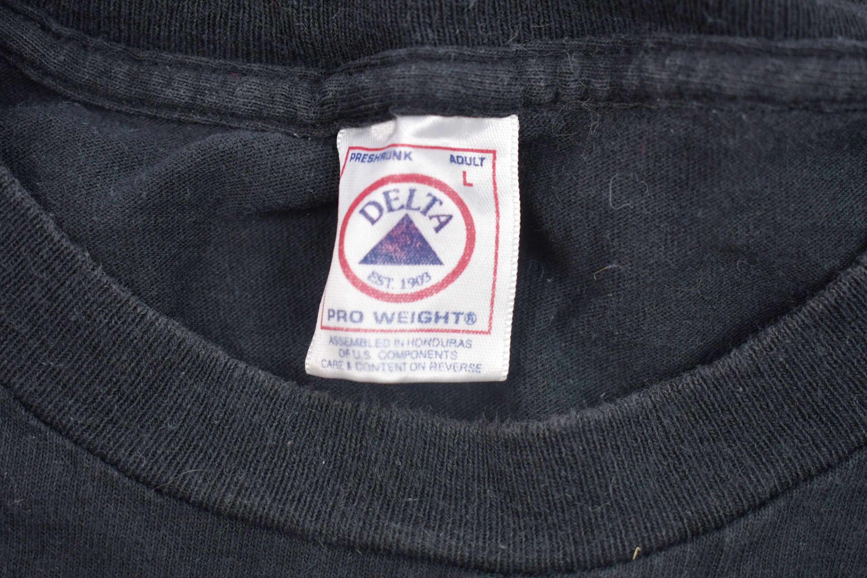 Vintage 1990s Delta "Bad Things Good People" Graphic T Shirt