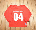 Vintage 1990s Coca Cola Ontario Sales Rally Football Jersey