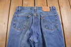 Vintage 1990s Levi's 550 Red Tab Jeans Size 34 x 31