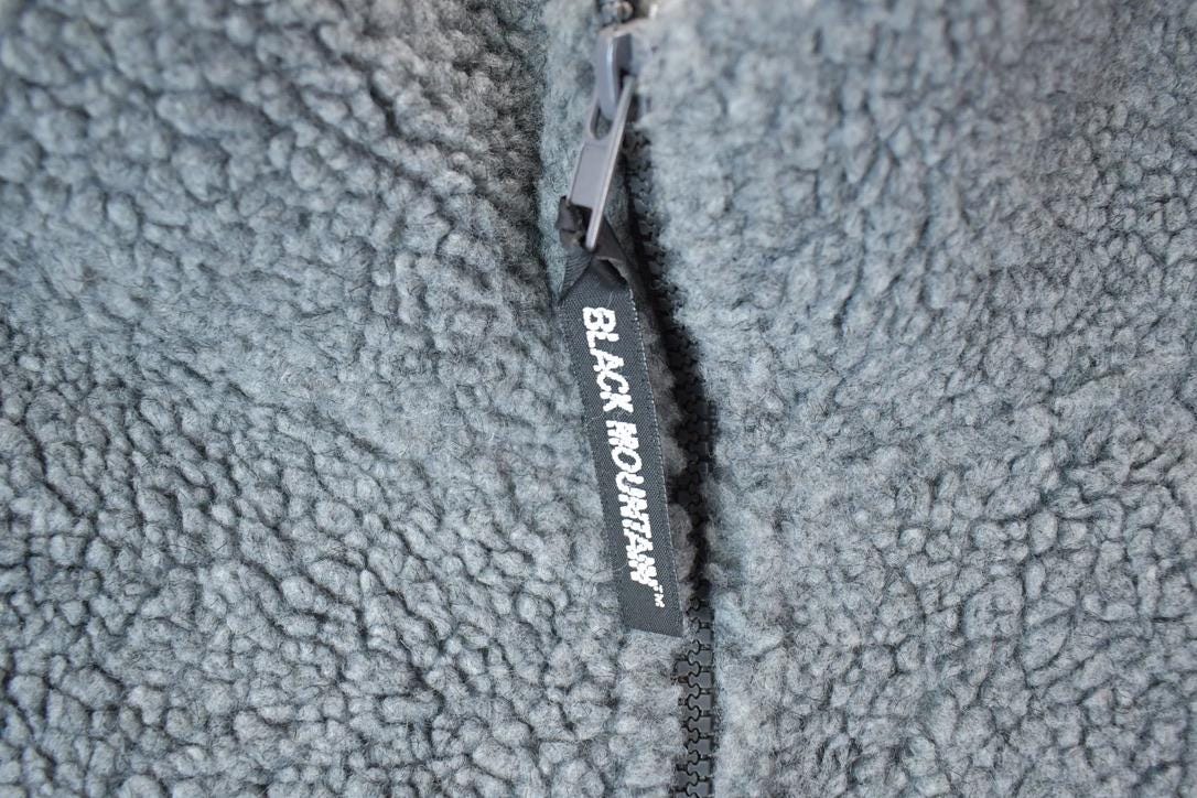 Vintage 1990s Black Mountain Fleece Quarter Zip Sweater