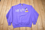 Vintage 1990s Mickey Mouse Disney Crewneck / Vintage Sweatshirt / Vintage Disney / Mickey Unlimited / Made In USA