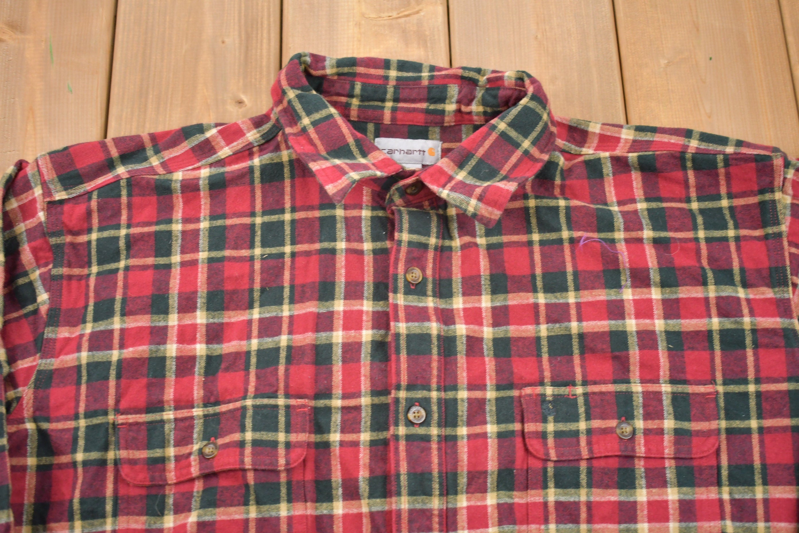 Vintage 90's Carhartt Button Up Shirt