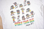 Vintage 1990s Every Ting Ire Graphic T Shirt
